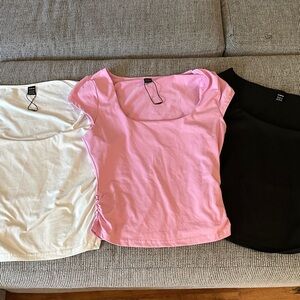 Shein women crop shirt bundle